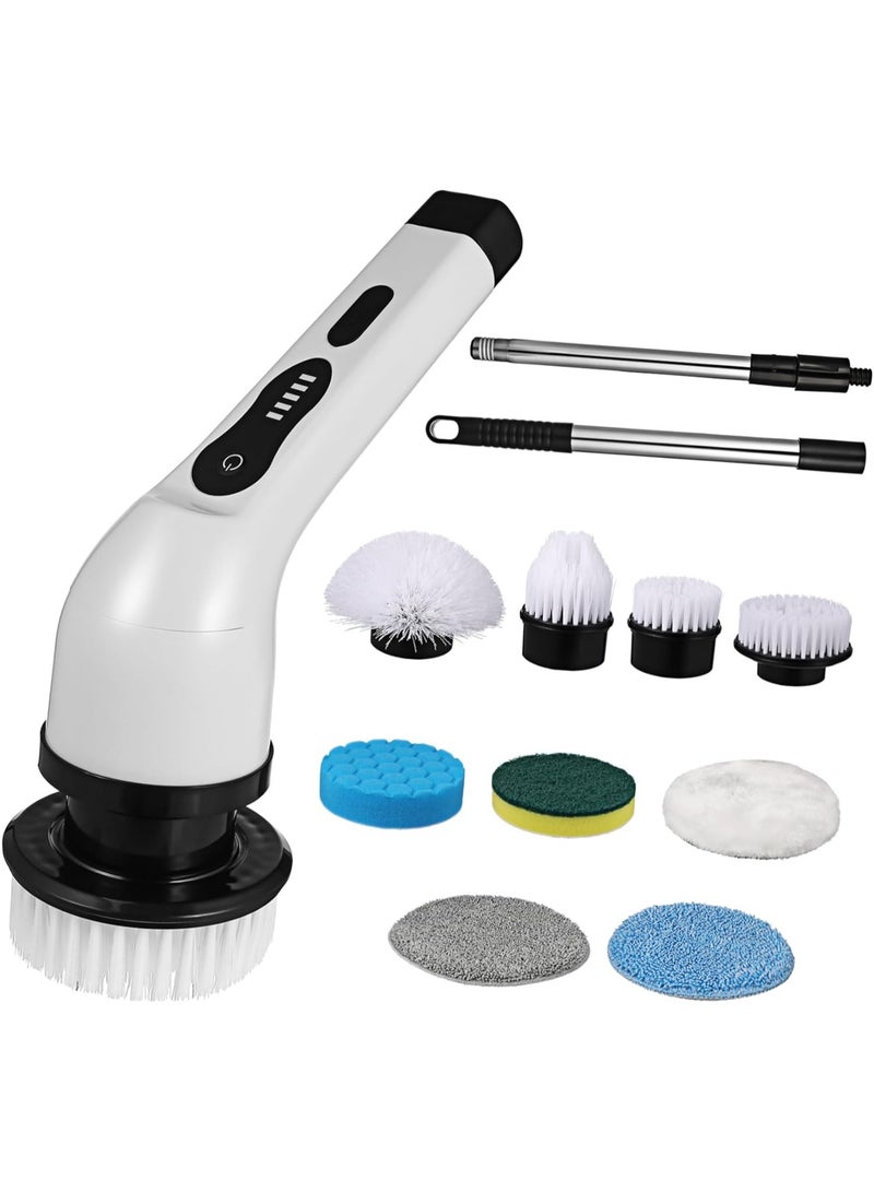 Electric home kitchen bathroom cleaning brush