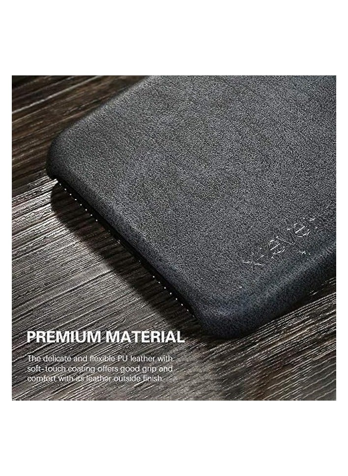 Vintage Series Leather-Textured Soft Silicone Case for iPhone 7 Plus / 8