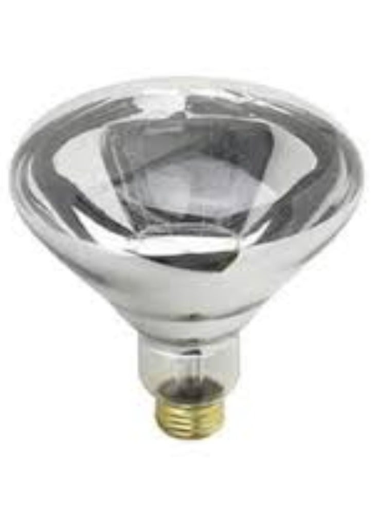 KNP Clear Incandescent Reflector Bulb (375W) is designed to provide powerful and focused illumination, ideal for both residential and commercial applications.