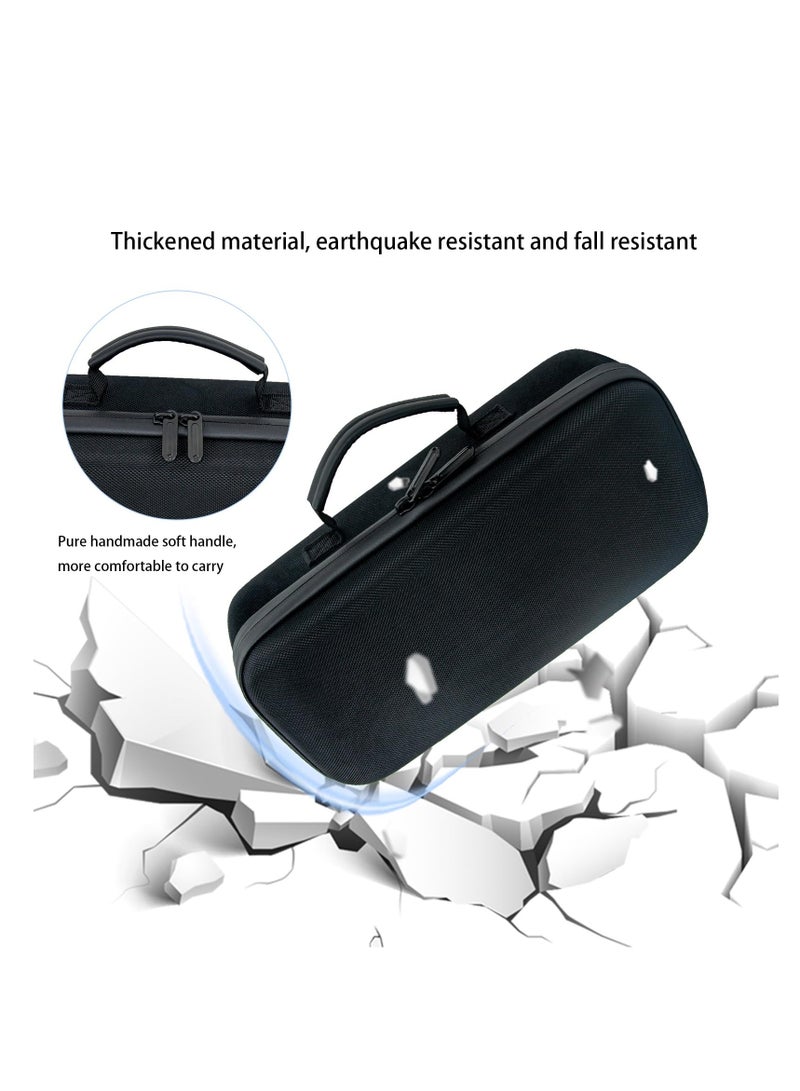 Durable Hard Carrying Case for ROG Ally Console, Travel-Ready Protective Handbag, EVA Shockproof Storage, Built-in Heat Dissipation Stand, Waterproof Oxford Fabric.