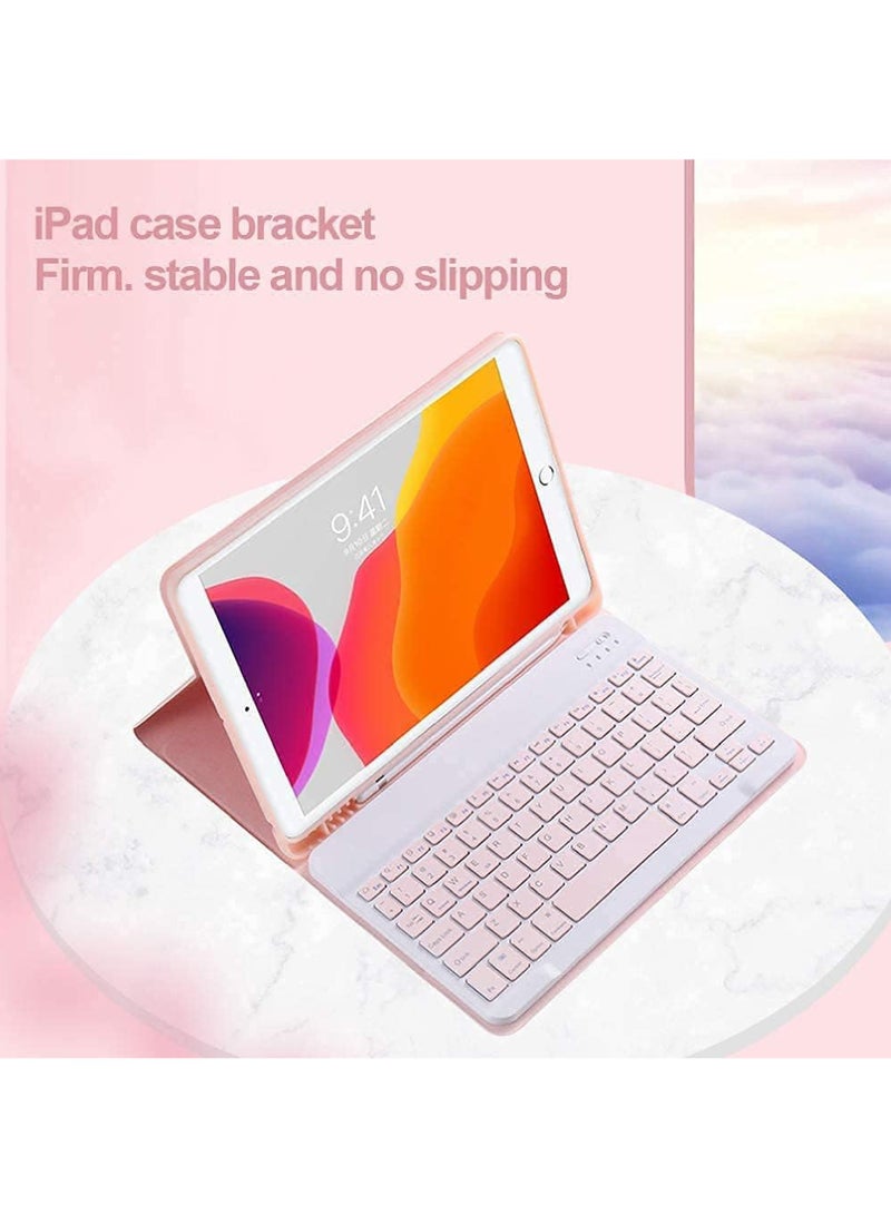 Keyboard Case For iPad Air 13 inch M2 2024,iPad Pro 12.9-inch 2022 (6th Generation),Magic Keyboard iPad Pro 12.9 5th (2021) & 4th (2020) & 3rd (2018) Gen , Wireless Detachable with Pencil Holder