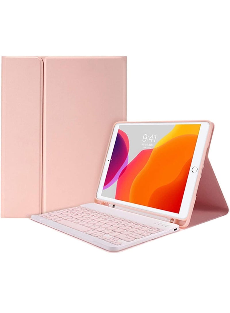 Keyboard Case For iPad Air 13 inch M2 2024,iPad Pro 12.9-inch 2022 (6th Generation),Magic Keyboard iPad Pro 12.9 5th (2021) & 4th (2020) & 3rd (2018) Gen , Wireless Detachable with Pencil Holder