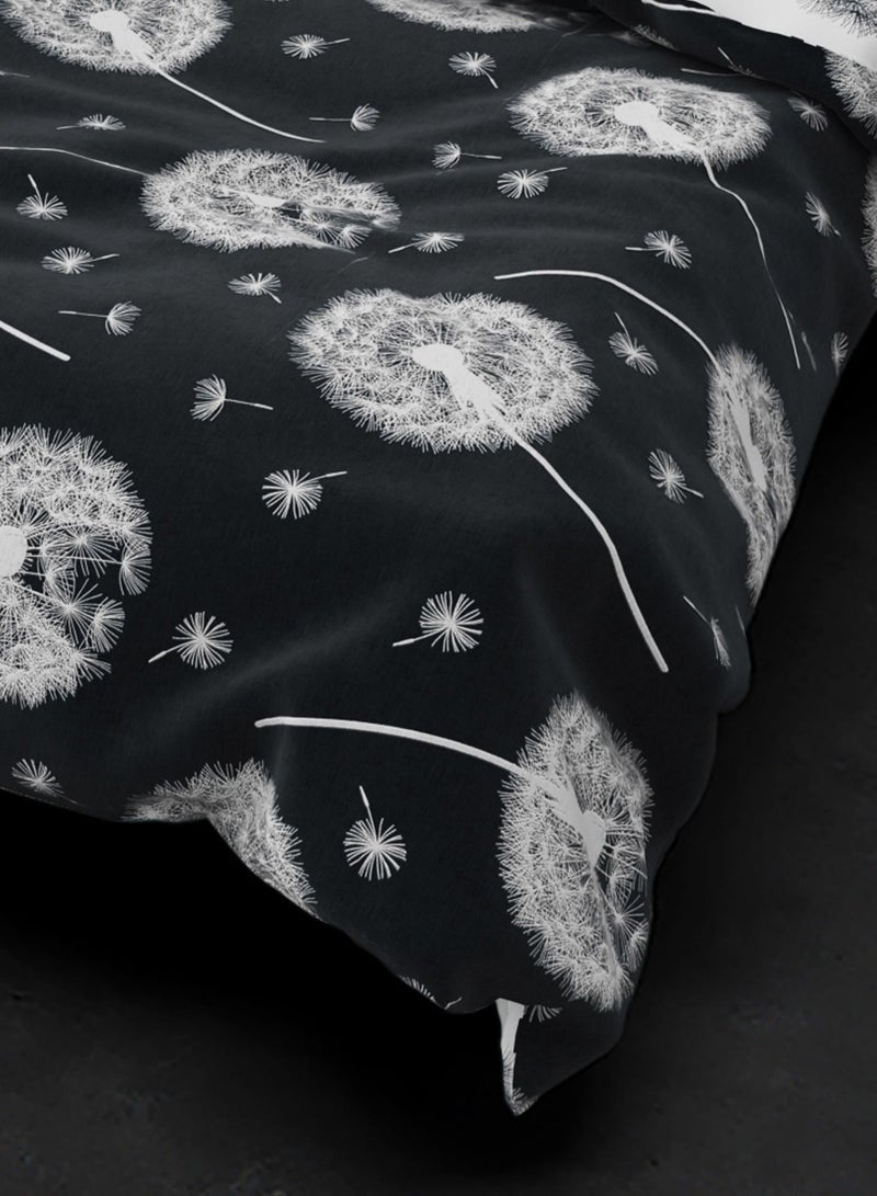 Amali Cotton Bed sheet Single Queen and King Set Including 1 Duvet Cover 1 Fitted Sheet and 4 Pillow Covers bedding and Linen for Home