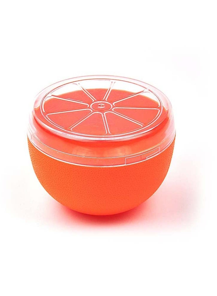 5Pcs Reusable Plastic Fruit Storage Box for Lemon, Tomato, Grape, Corn & Orange, Fresh-Keeping Container