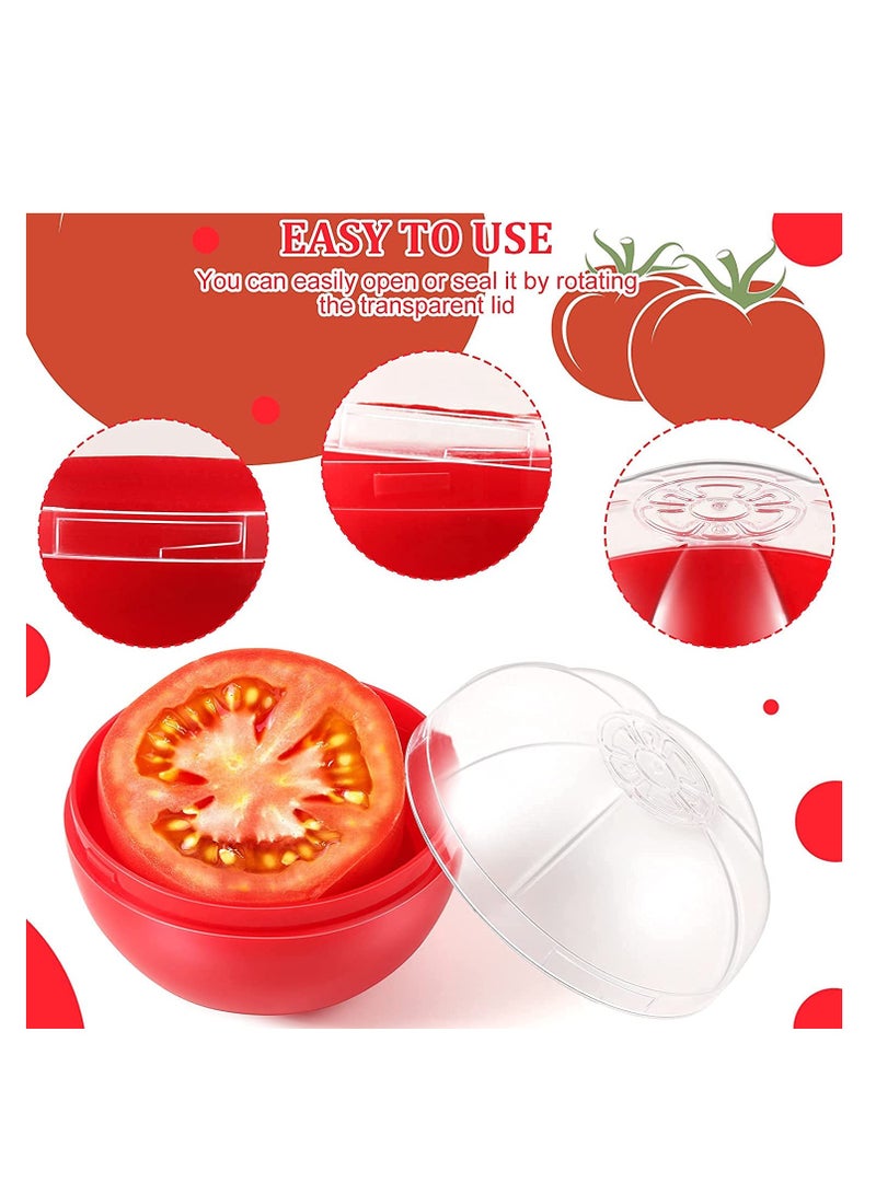 5Pcs Reusable Plastic Vegetable Storage Box for Fresh Fruits & Veggies, Ideal for Lemon, Tomato, Grape, Corn & Orange