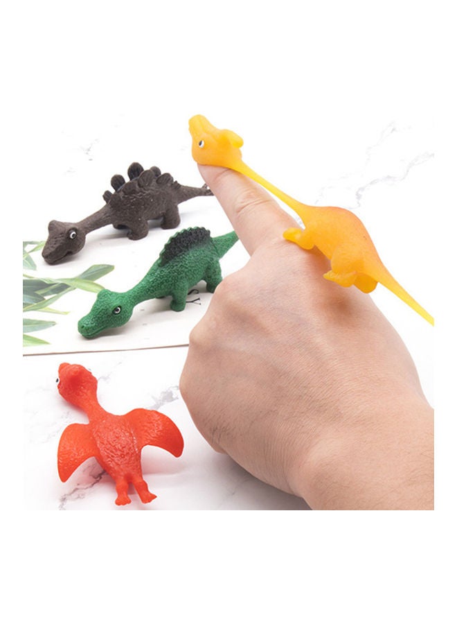 5-Piece Dinosaur Launch Stretchy Toy Set