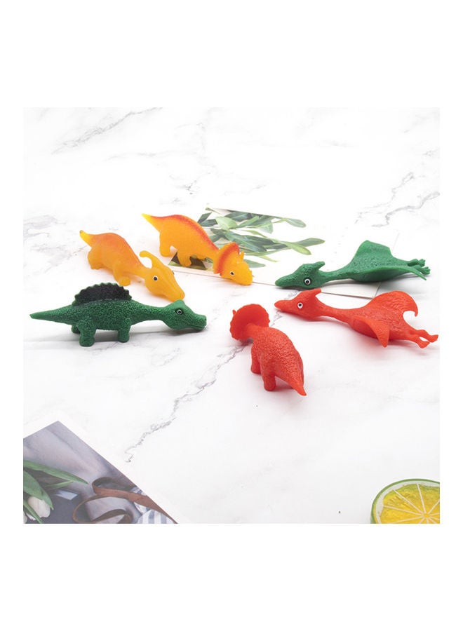 5-Piece Dinosaur Launch Stretchy Toy Set