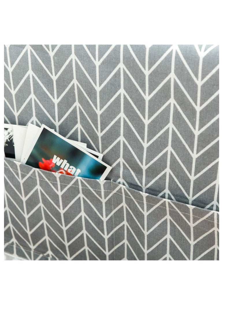 Washing Machine Dustproof Cover, 55cm × 130cm Anti-Stain Waterproof Washer and Dryer Protection Covers for The Top, Anti-Slip Refrigerator Fridge Dust Cover with Storage Bag (1pcs)