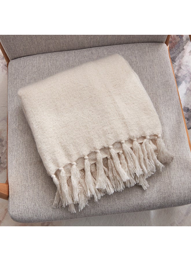 Albania Woven Throw with Fringe 170 x 130 cm