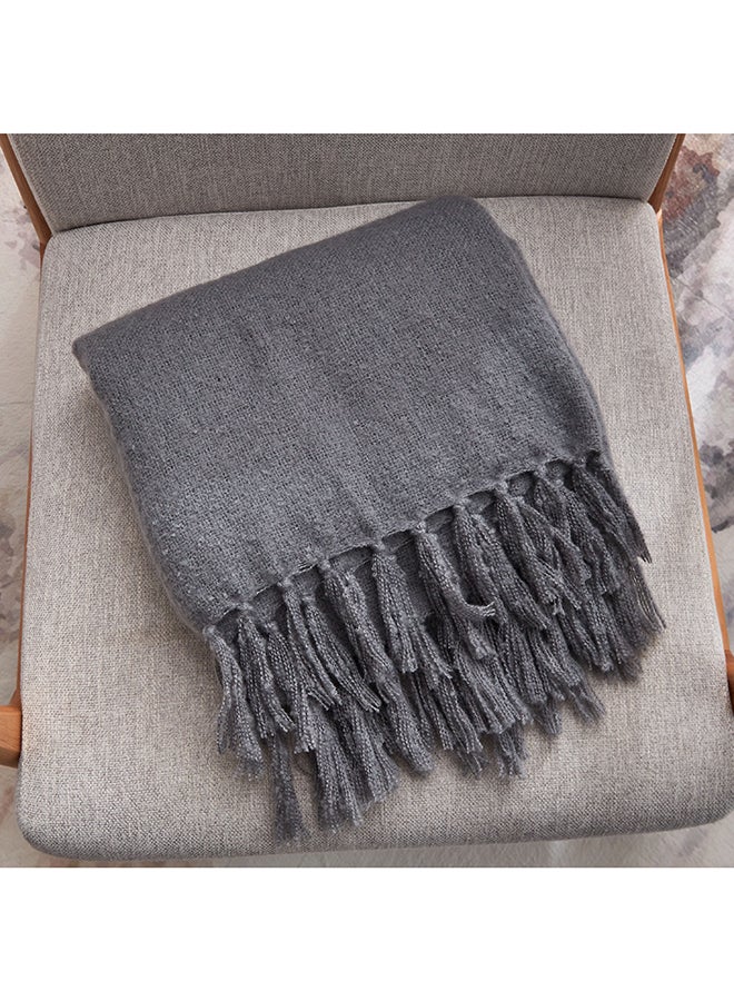 Albania Woven Throw with Fringe 170 x 130 cm