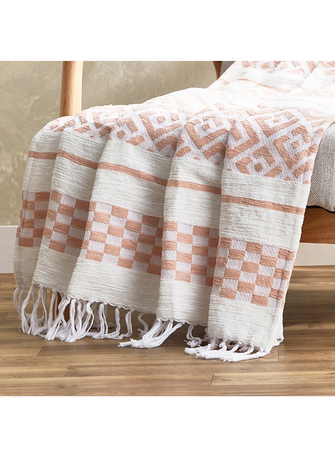 Meknes Chenille Throw 170 x 130 cm