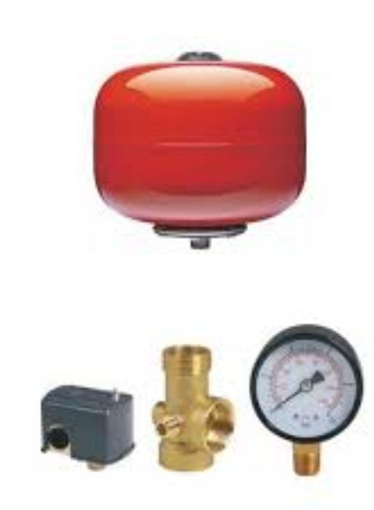 KNP Water Pressure Tank (AQUASYSTEM) - 24 Liters is designed to provide consistent water pressure for various applications.