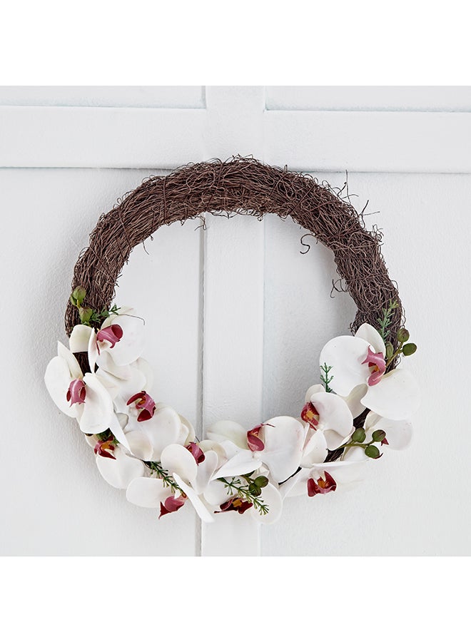 Fleur Orchid Wreath 30 x 5 x 30 cm