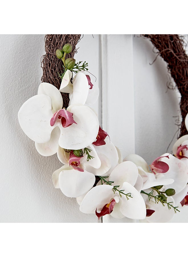 Fleur Orchid Wreath 30 x 5 x 30 cm
