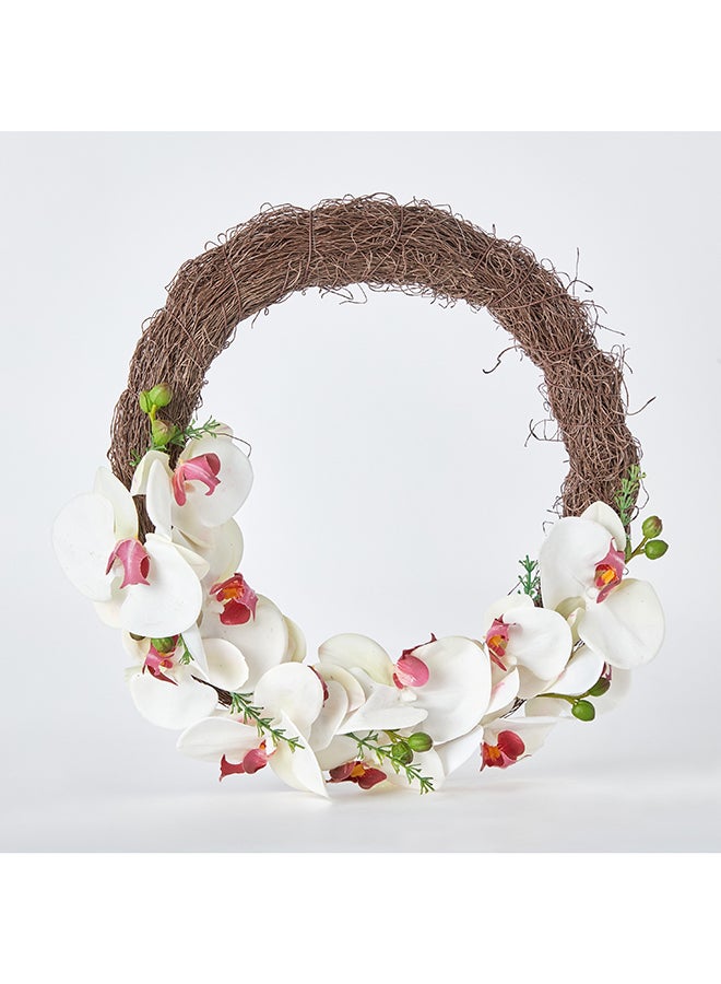 Fleur Orchid Wreath 30 x 5 x 30 cm
