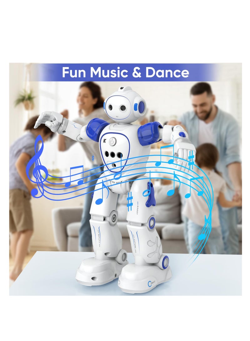 RC Robot Toys for Kids, Gesture-Sensing Smart Programmable Robot, Convenient USB Charging, Fun Music & Dance, Remote Control Robot Toys, for 5-15 Year Old Boys Girls Ideal Birthday Gift