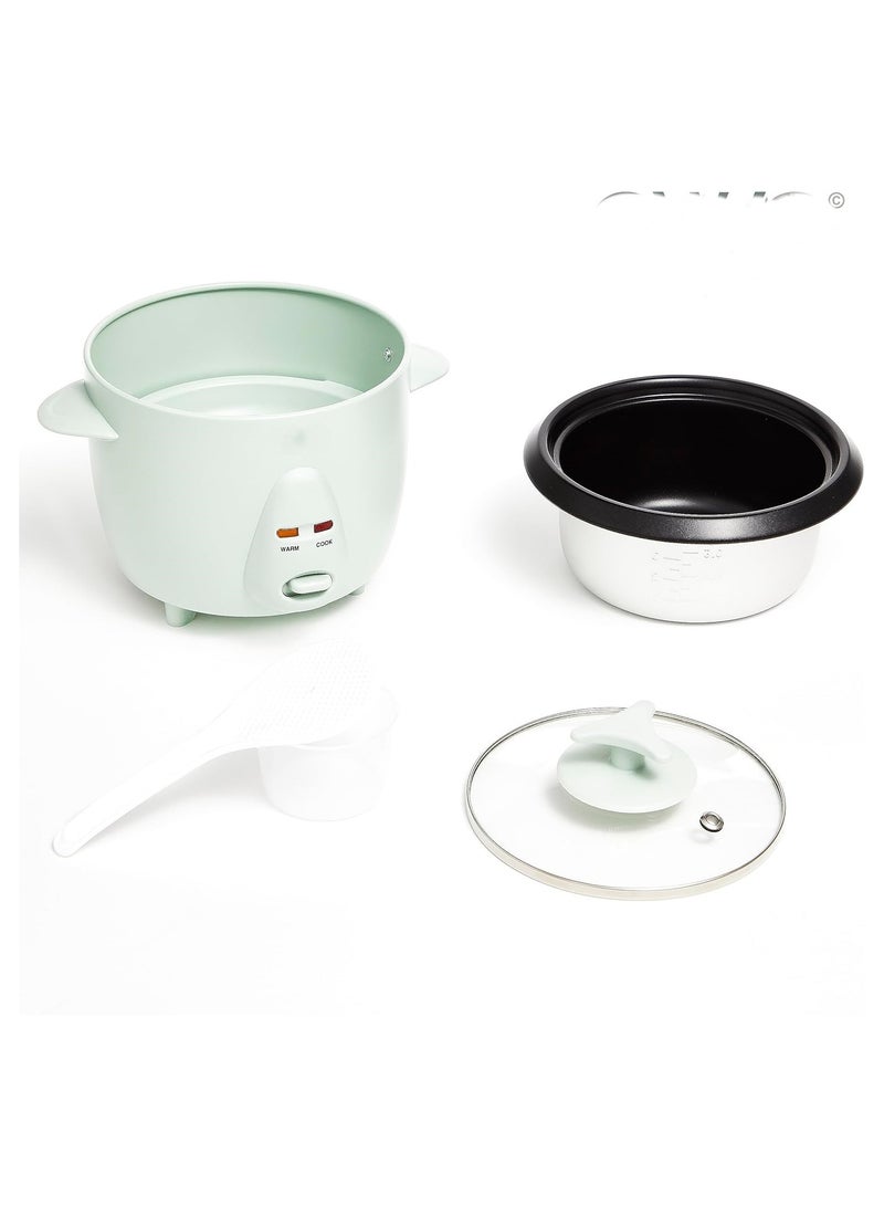 Rice Cooker 300W Effortless Cooking And Perfectly Cooks 3 Cups Of Raw Rice For 6 Cups Of Cooked Rice Sage