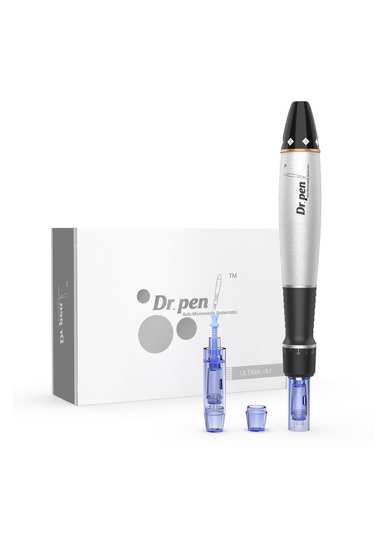 Dr. Pen A1 Micro Needling Pen – Professional Electric Derma Pen with 2 Cartridges for Skin Care