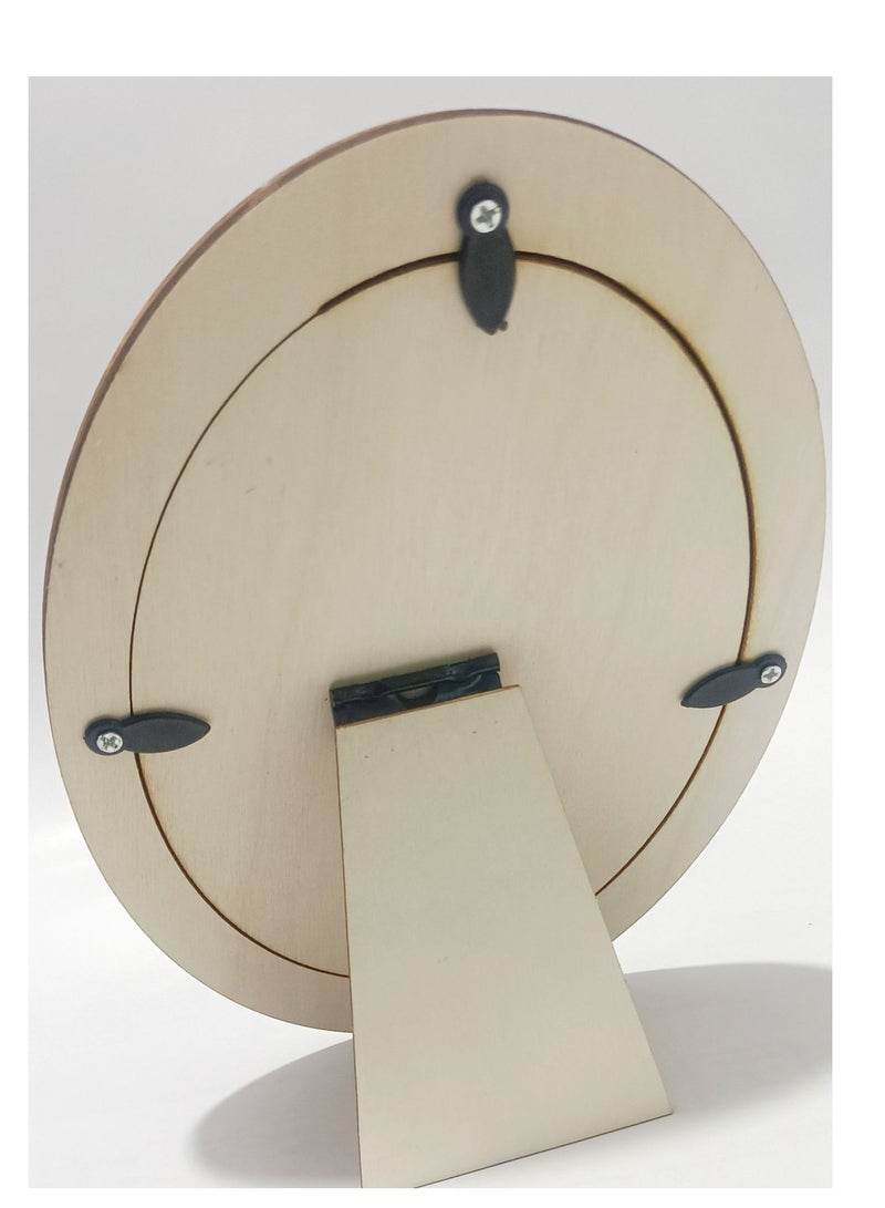 10 Pcs Wooden Oval Tabletop Picture Frames 45x30cm Perfect for Wedding Home Decor Ideal Personalized Gifts for Every Occasion