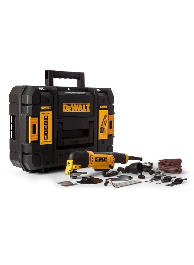 Corded Multi Oscillating Tool DWE315KT-GB Yellow 10cm