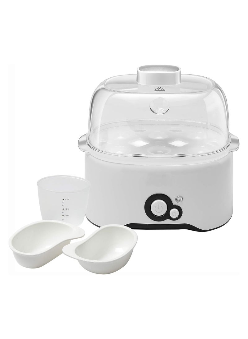 REG300-300 Watts Fully Automatic Egg Cooker With Egg Cooking Rack 2 Poaching Pans And Measuring Cup