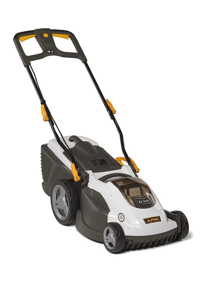 Cordless Lawn Mower With Battery & Charger Multicolour 121×41×105cm