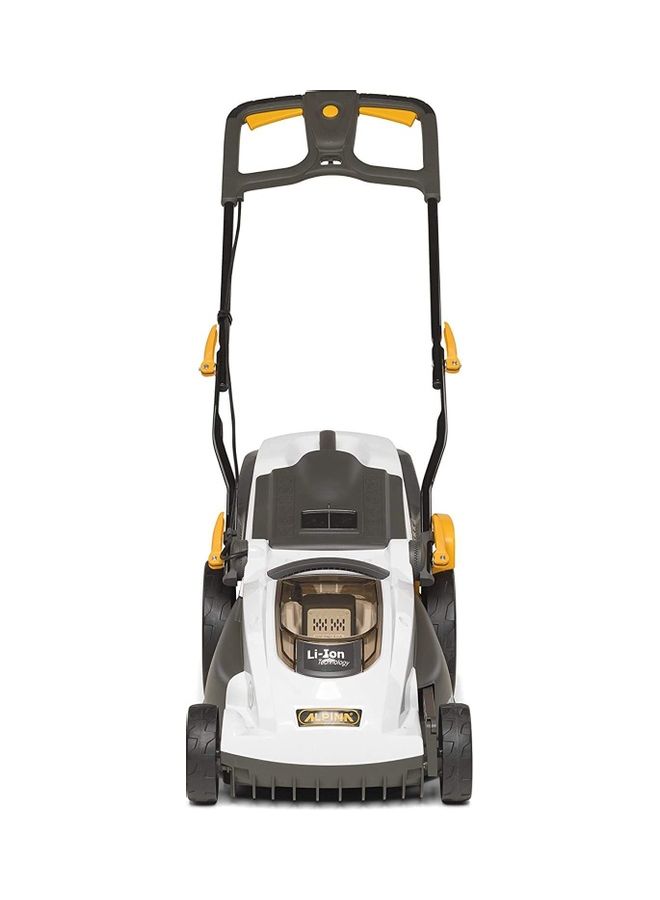 Cordless Lawn Mower With Battery & Charger Multicolour 121×41×105cm