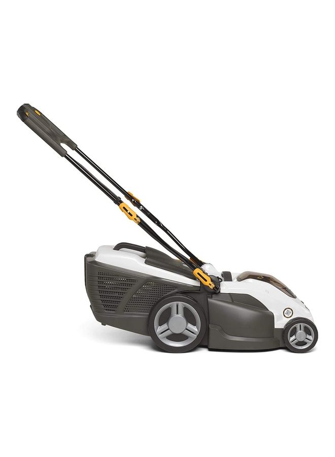Cordless Lawn Mower With Battery & Charger Multicolour 121×41×105cm