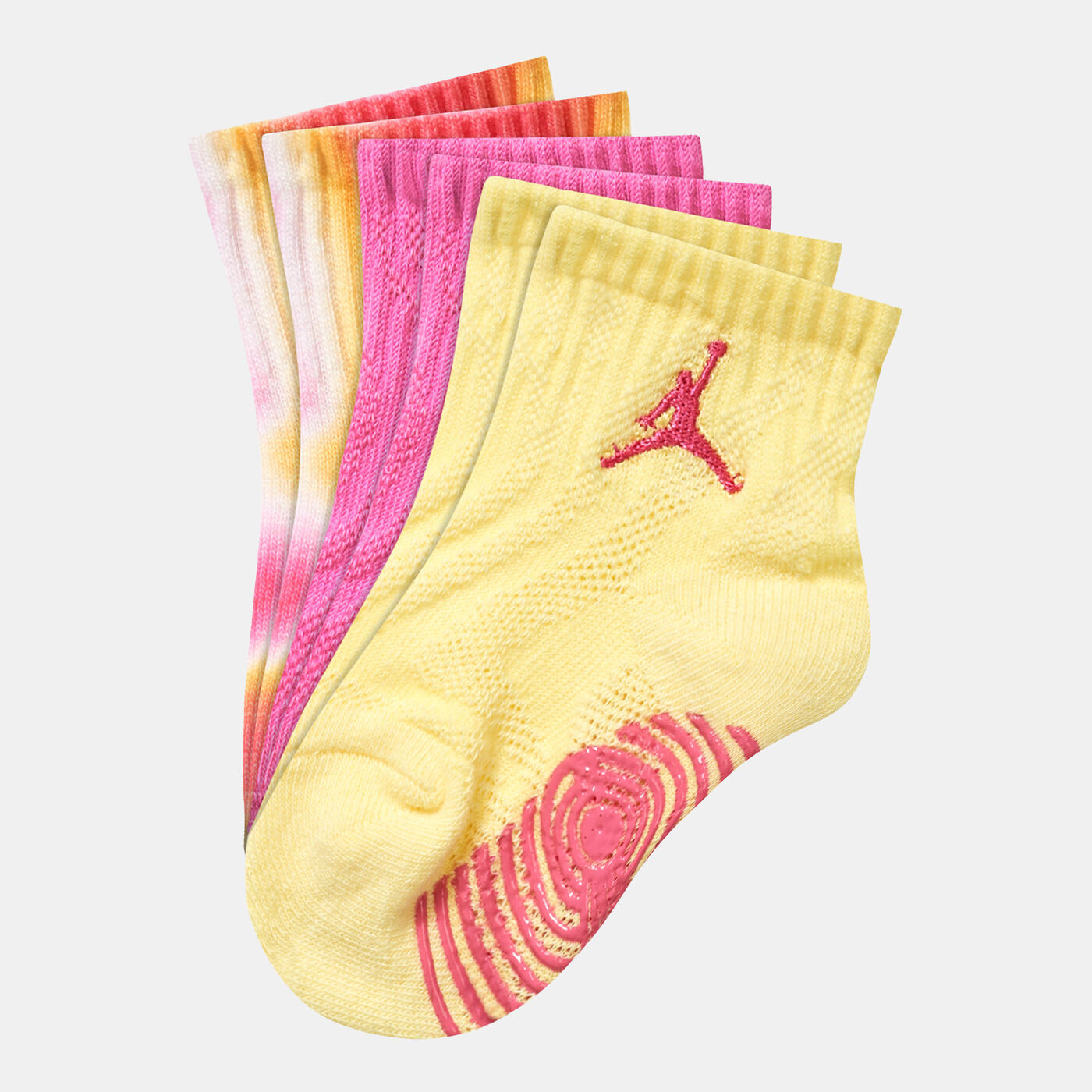 Kids' Air Gripper Ankle Socks (3 Pairs)