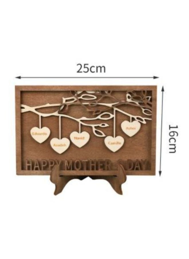 Unique Gifts for Mothers, Wooden Family Tree with Heart, The best gift ideas for birthdays, Mother's Day, Father's Day, Anniversary