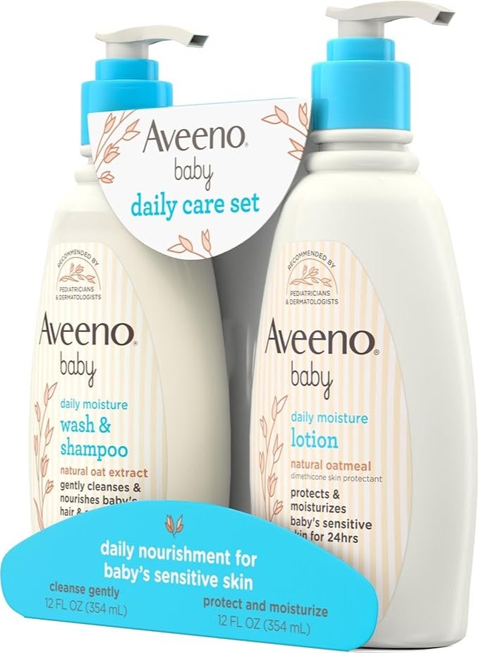 AVEENO BABY  Daily Care Set,  2 Items