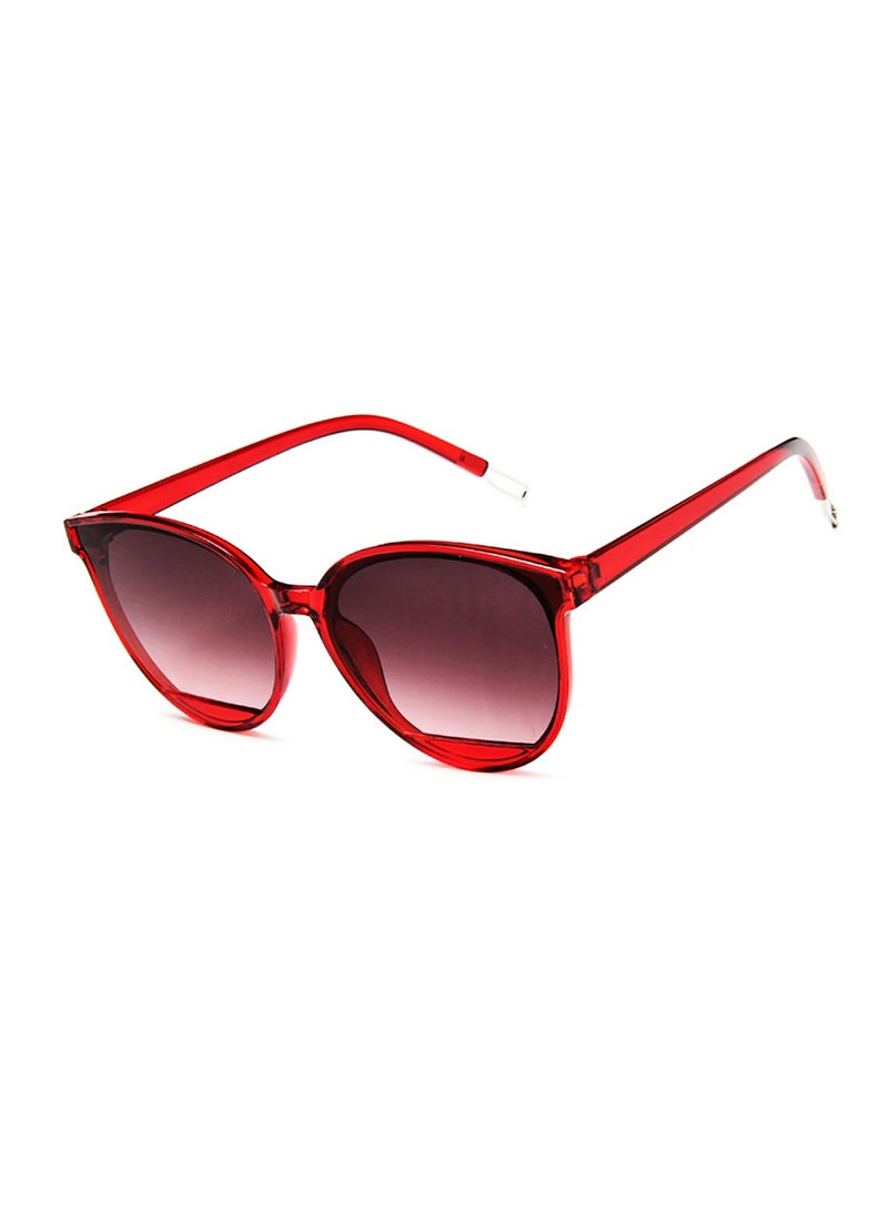 Trendy Round Sunglasses for Women and Men Plastic Frame UV400 Protection High-Quality Materials Fashionable Design Gift Package Included
