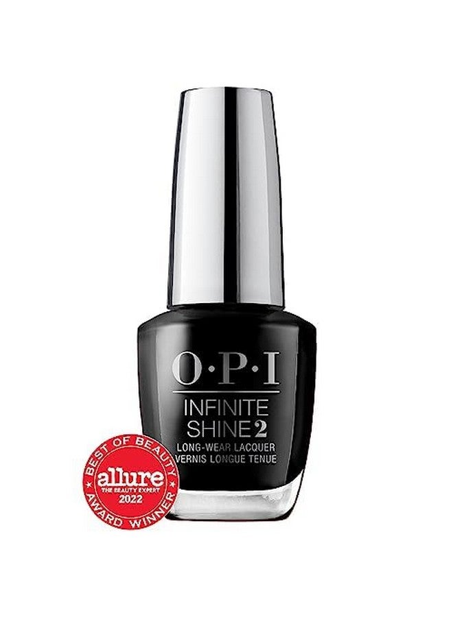 Infinite Shine 2 Longwear Lacquer Black Onyx Black Longlasting Nail Polish 0.5 Fl Oz