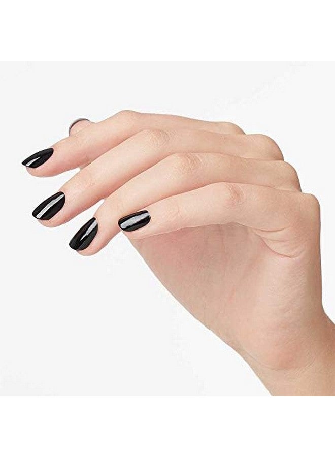 Nail Lacquer Black Onyx Black Nail Polish 0.5 Fl Oz