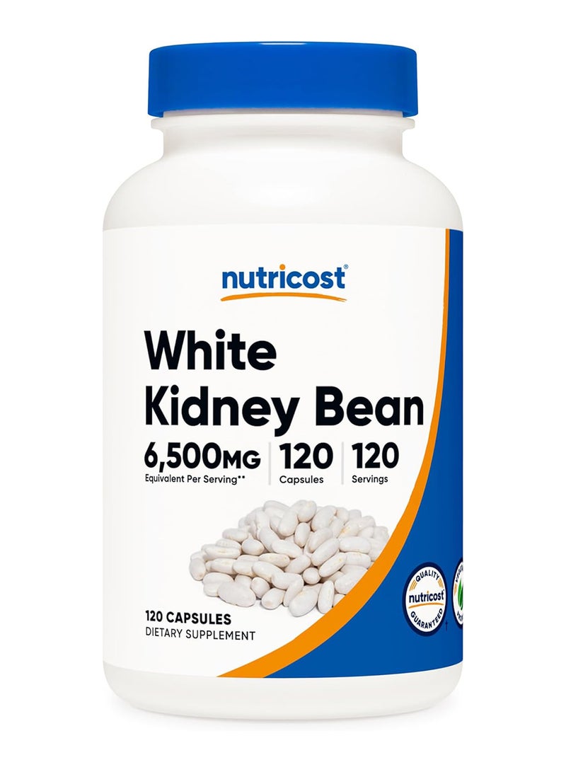 White Kidney Beans Capsules 6500 Mg 120 Capsules