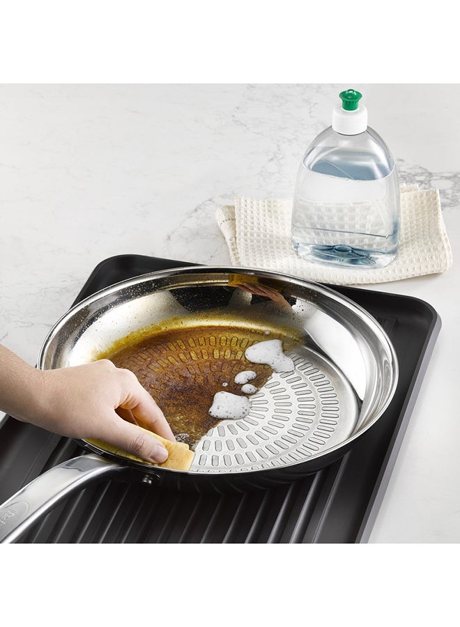 Intuition 24 cm Frypan, Premium Stainless Steel 18/10, Induction,  B8590435 Stainless Steel 24 cmcm