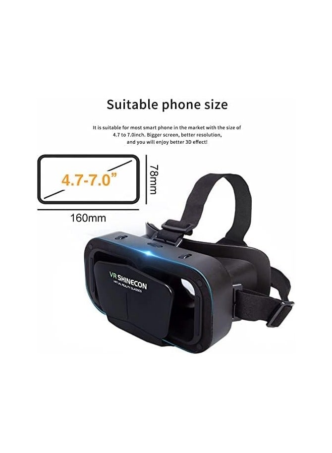 VR Headset ，Compatible iPhone & Android Phones in 4.7