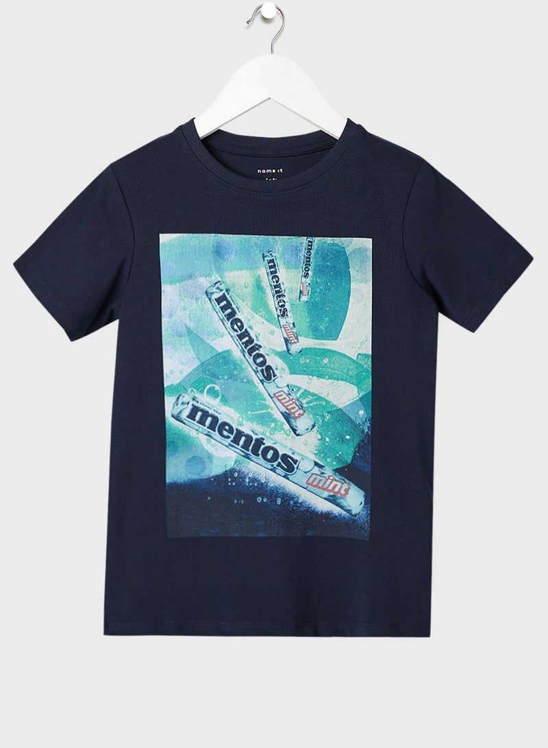 Kids Mentos Graphic T-Shirt