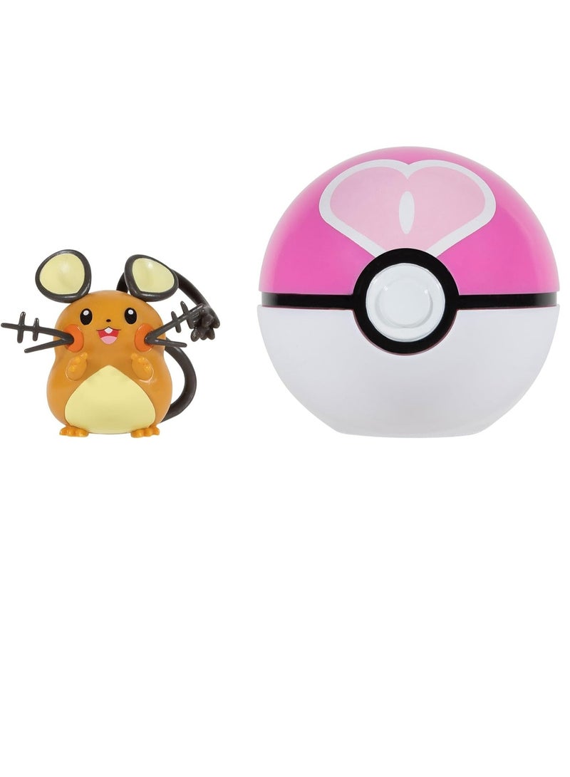 Pokemon Clip 'n Go Ball - Dedenne