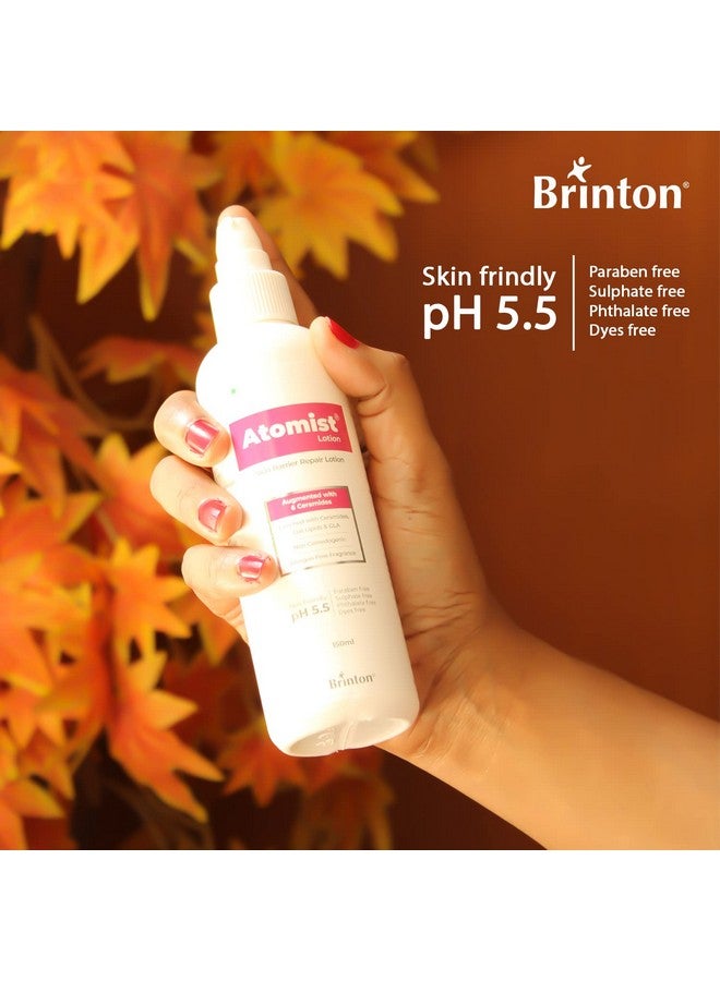 Atomist Skin Barrier Repair Lotion For Dry And Itchy Skin Enriched With Ceramides Oat Lipids And Gla Skin Friendly Ph 5.5 150G