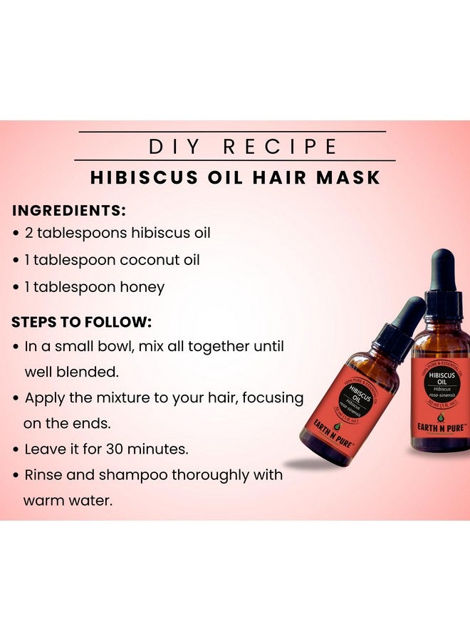 Hibiscus Oil (Gudhal Oil) Natural And Therapeutic Grade 50 Ml