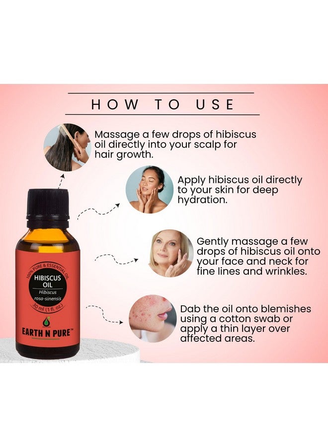 Hibiscus Oil (Gudhal Oil) Natural And Therapeutic Grade 50 Ml