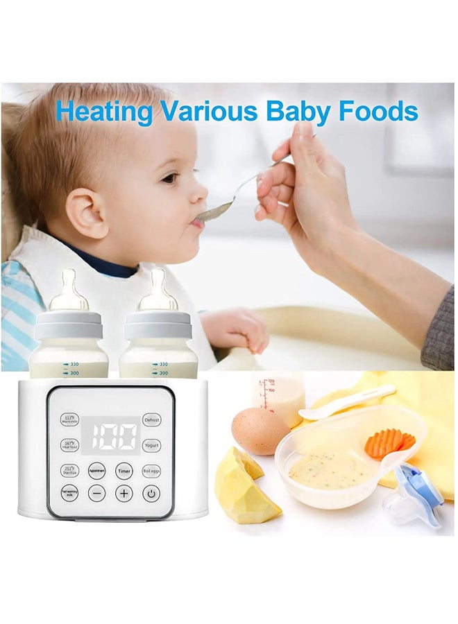 9-In-1 Baby Bottle Warmer With Lcd Display, Timer & 24H Temperature Control