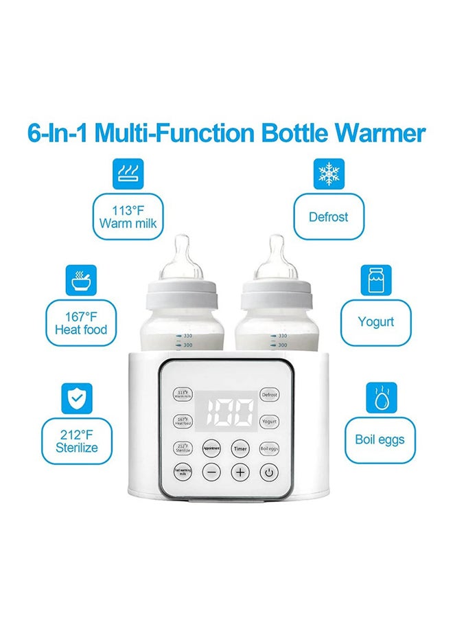 9-In-1 Baby Bottle Warmer With Lcd Display, Timer & 24H Temperature Control