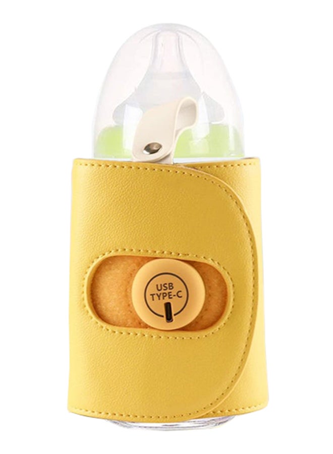 Baby Usb Bottle Warmer Cover, Yellow