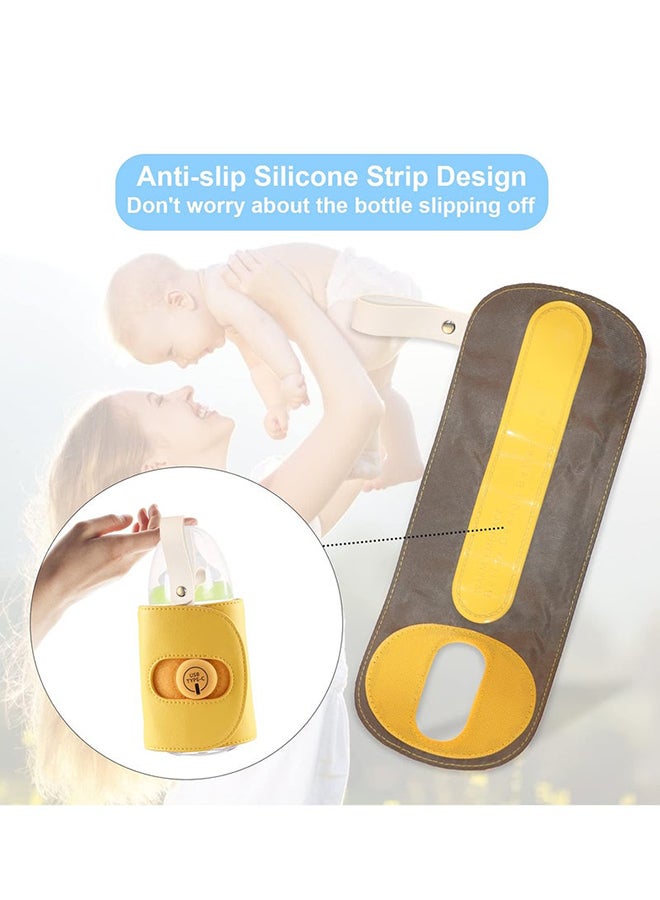 Baby Usb Bottle Warmer Cover, Yellow