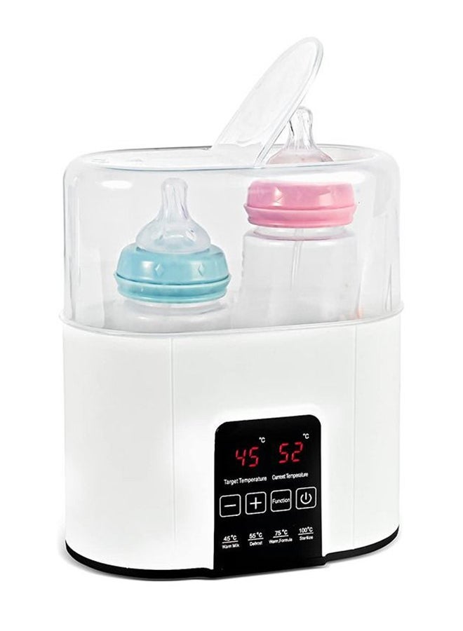 6-In-1 Multifunctional Bottle Warmer With Timer - White