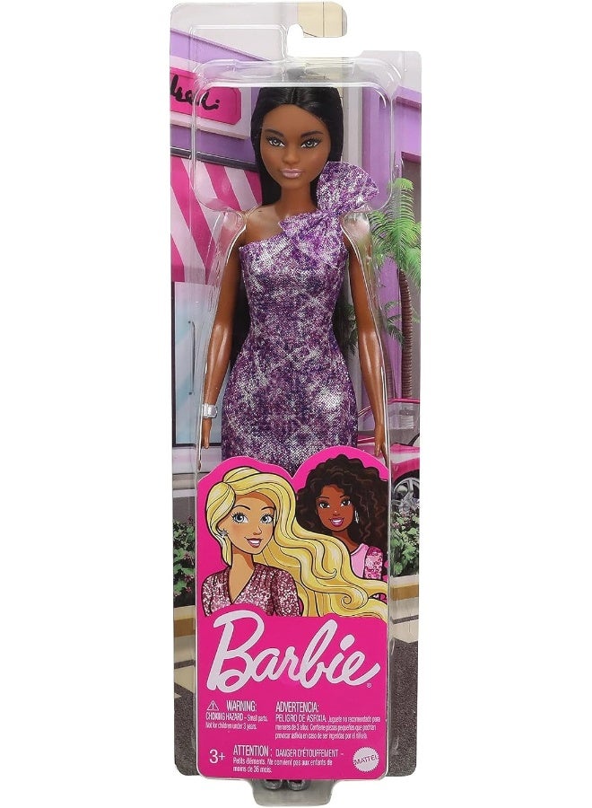 Barbie Glitz Doll Purple Dress