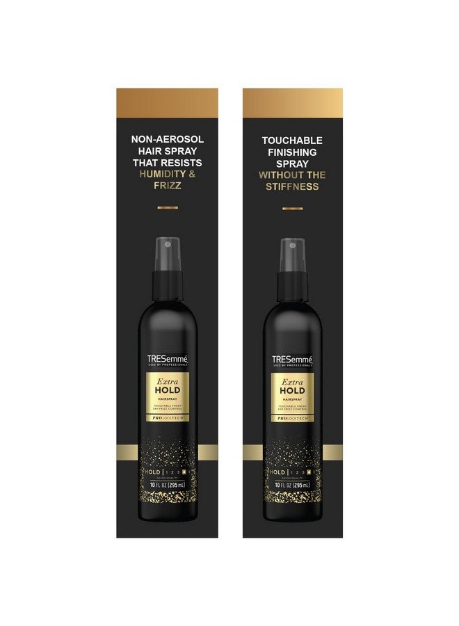 Tresemme Two Spray With Extra Hold Nonaerosol Hairspray 10 Oz Extrafirm Control Strong Hold With Touchable Feel Humidity Resistant Frizz Control Pack Of 3 Pump Bottles.