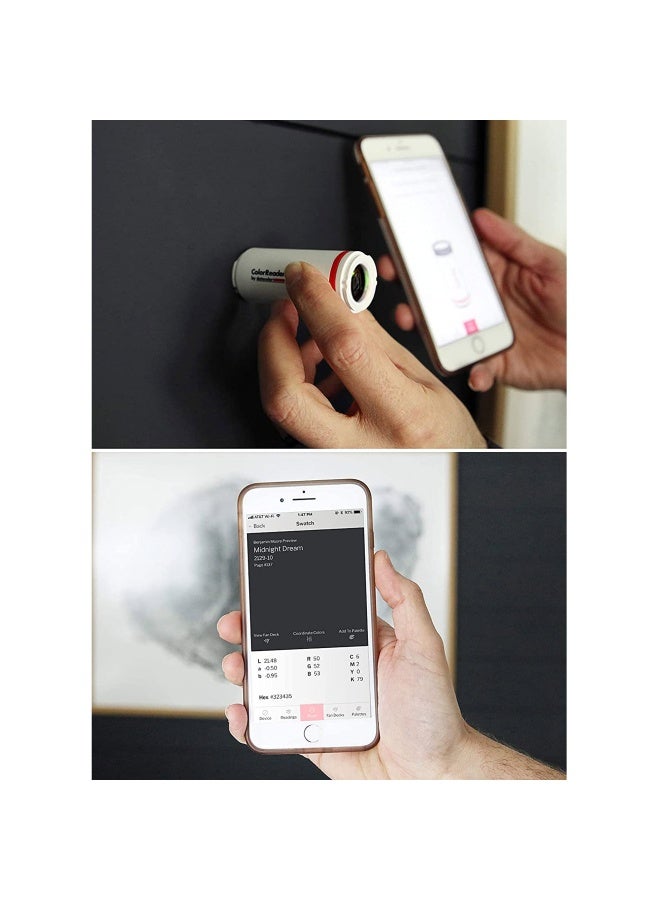 Colorreader  Identify Paint Color Instantly - Color Matching Tool - Designed For Diy Painters Designers And Facility Managers